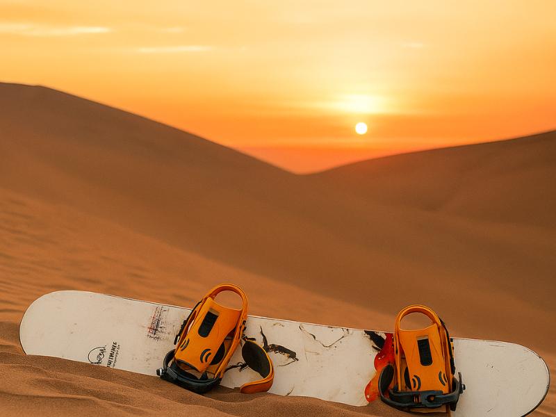 Huacachina Tour: Sandboarding, Skiing & Sunset with Drone Videos + Buggy